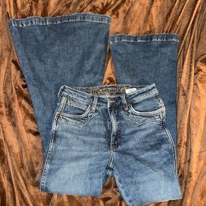 Wrangler high rise flare